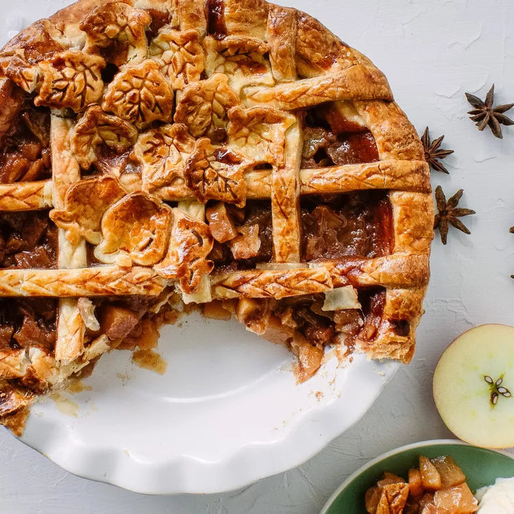 Gâteau au café et au crumble aux pommes  &ndash; Geedel