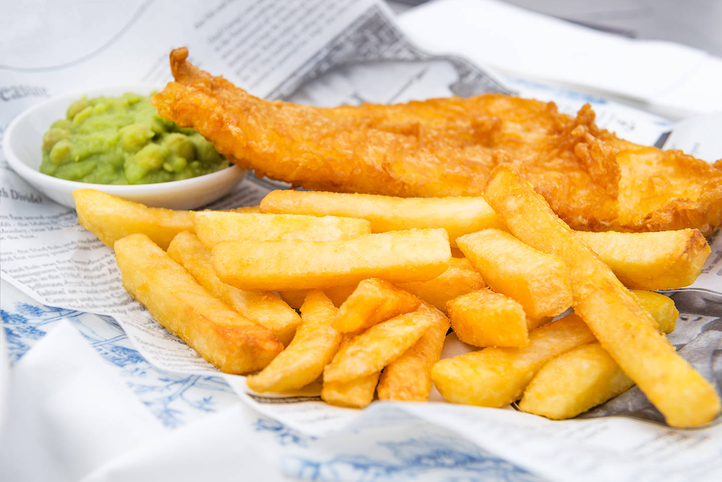 Fish and Chips  &ndash; Geedel