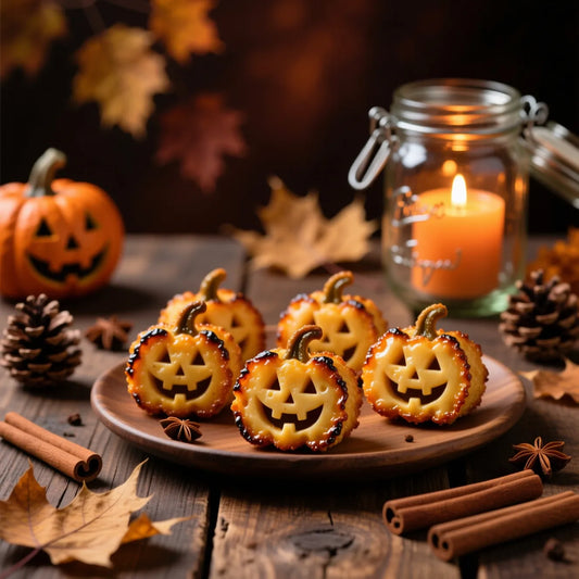 Halloween Pumpkin Cheese Bites — The Perfect Spooky Snack