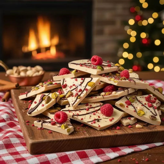 Raspberry Chocolate Bark: Berry-Chocolate Bliss in Every Snap