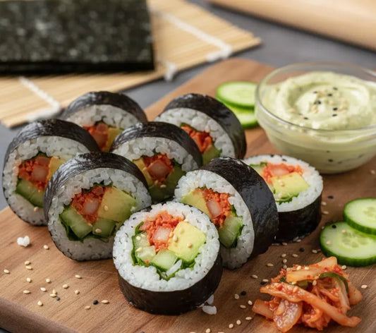Korean Seaweed Snack Rolls