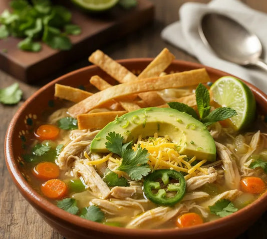 Mexican Lime Chicken Soup