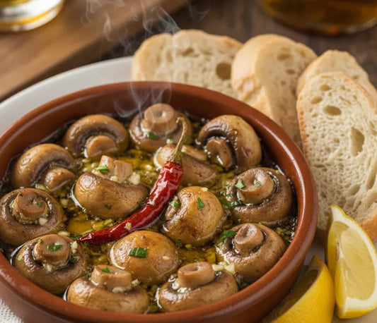 Spanish Garlic Mushrooms