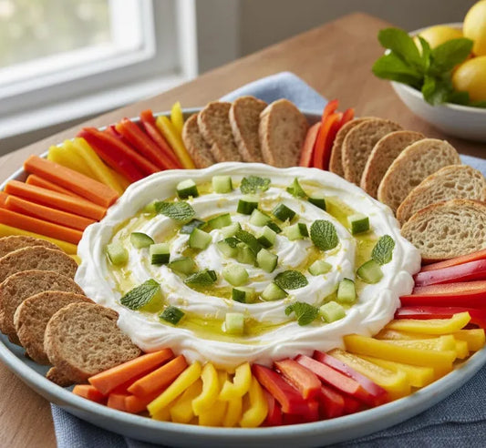 Mediterranean Fresh Yogurt Platter