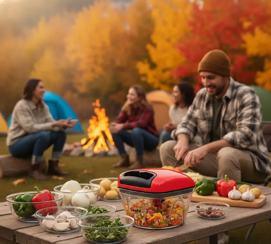 From Counter to Campsite: Geedel's Travel-Friendly Chopper for Outdoor Eats