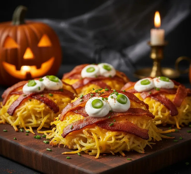 Mummy Potato Skins