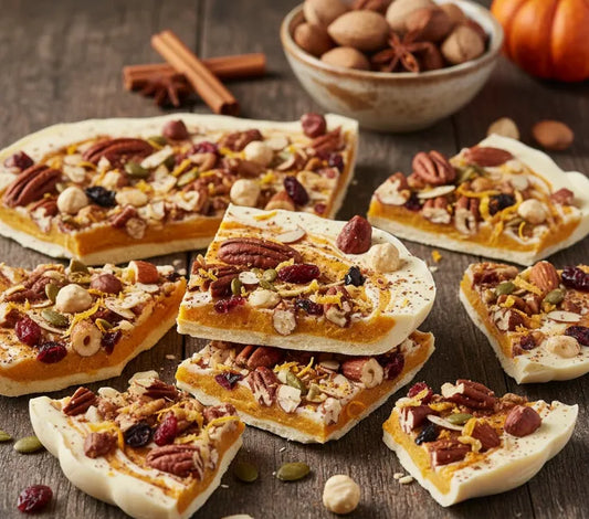 Pumpkin Spice Nut Bark