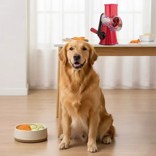 Homemade Pet Treats with Geedel Rotary Cheese Grater: A Tail-Wagging Delight