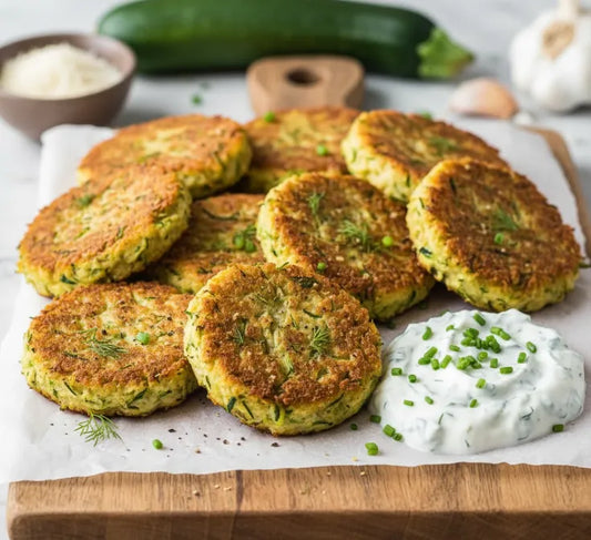 Baked Zucchini Fritters