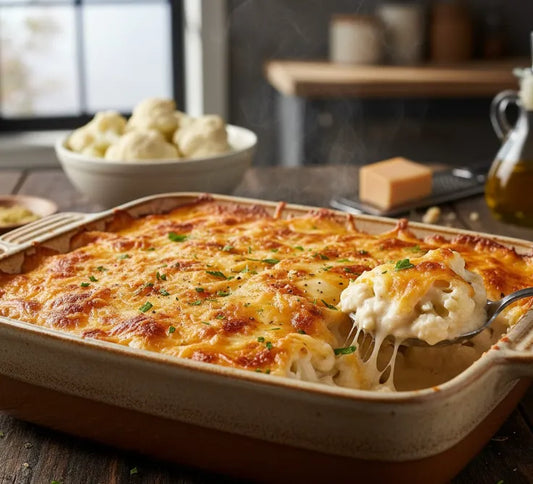 Cheesy Cauliflower Casserole