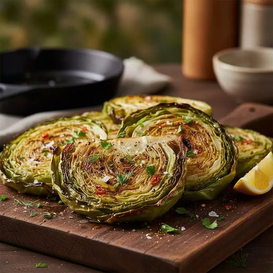 Cabbage Steaks: Crispy Edges, Tender Heart, Zero Fuss