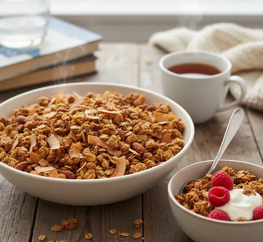 Coconut Almond Granola: Crispy, Golden, Addictively Crunchy