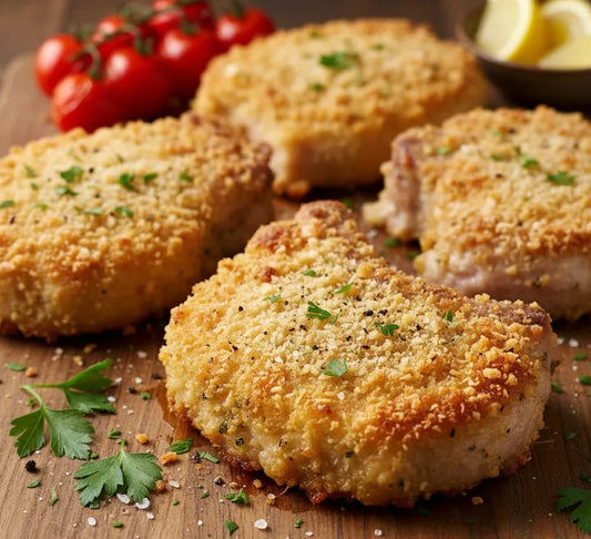 Parmesan Crusted Pork Chops: Crispy, Juicy, Golden Perfection