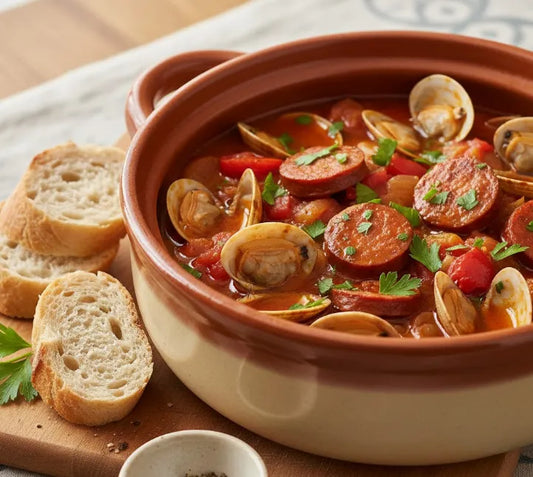 Portuguese Sausage and Clam Stew