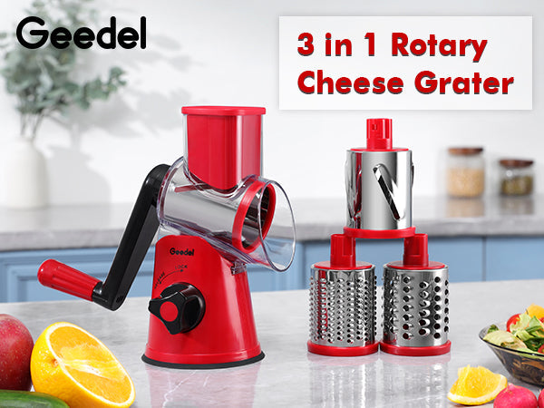 Fast, Safe, Multifunctional Cheese Grater