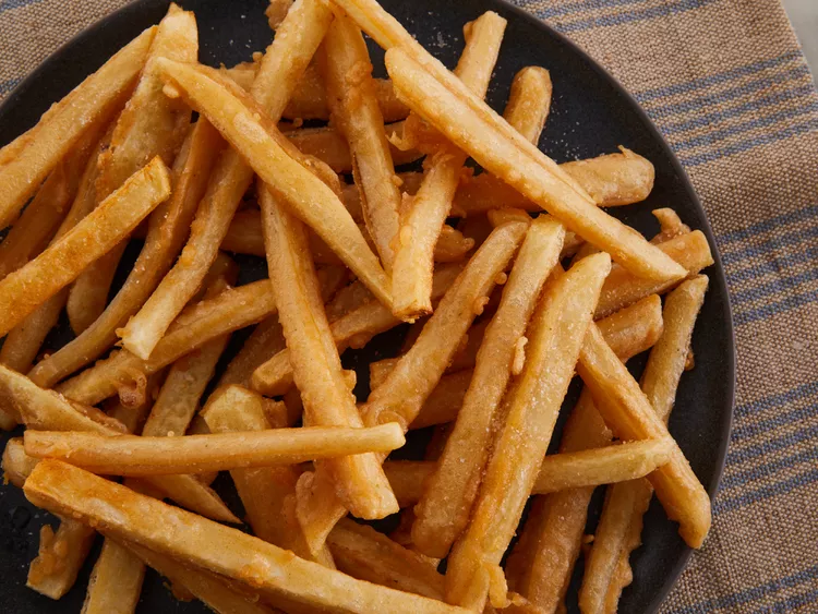 Frites assaisonnées croustillantes maison