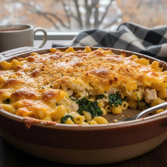 American Cheesy Baked Mac &amp; Cheese Bowl