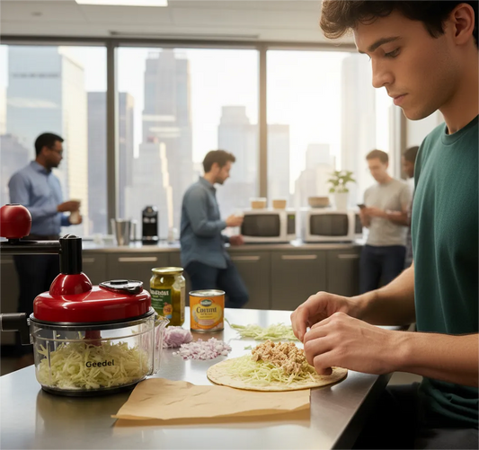 On-the-Go Tuna Cabbage Wraps