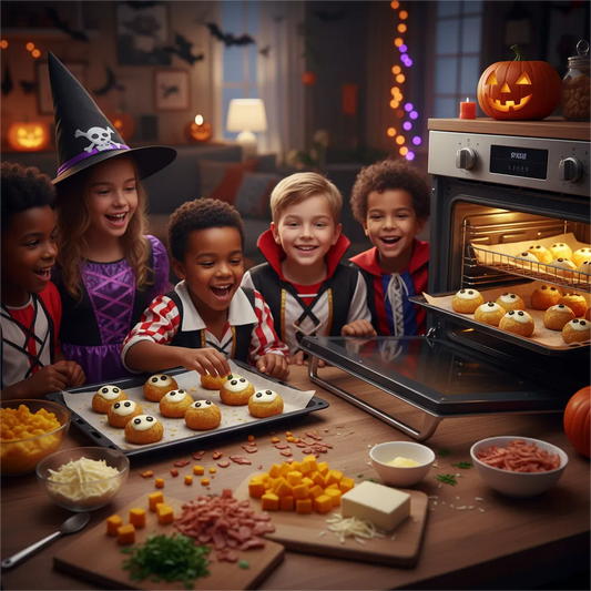 Pumpkin Cheese Stuffed Potato Balls