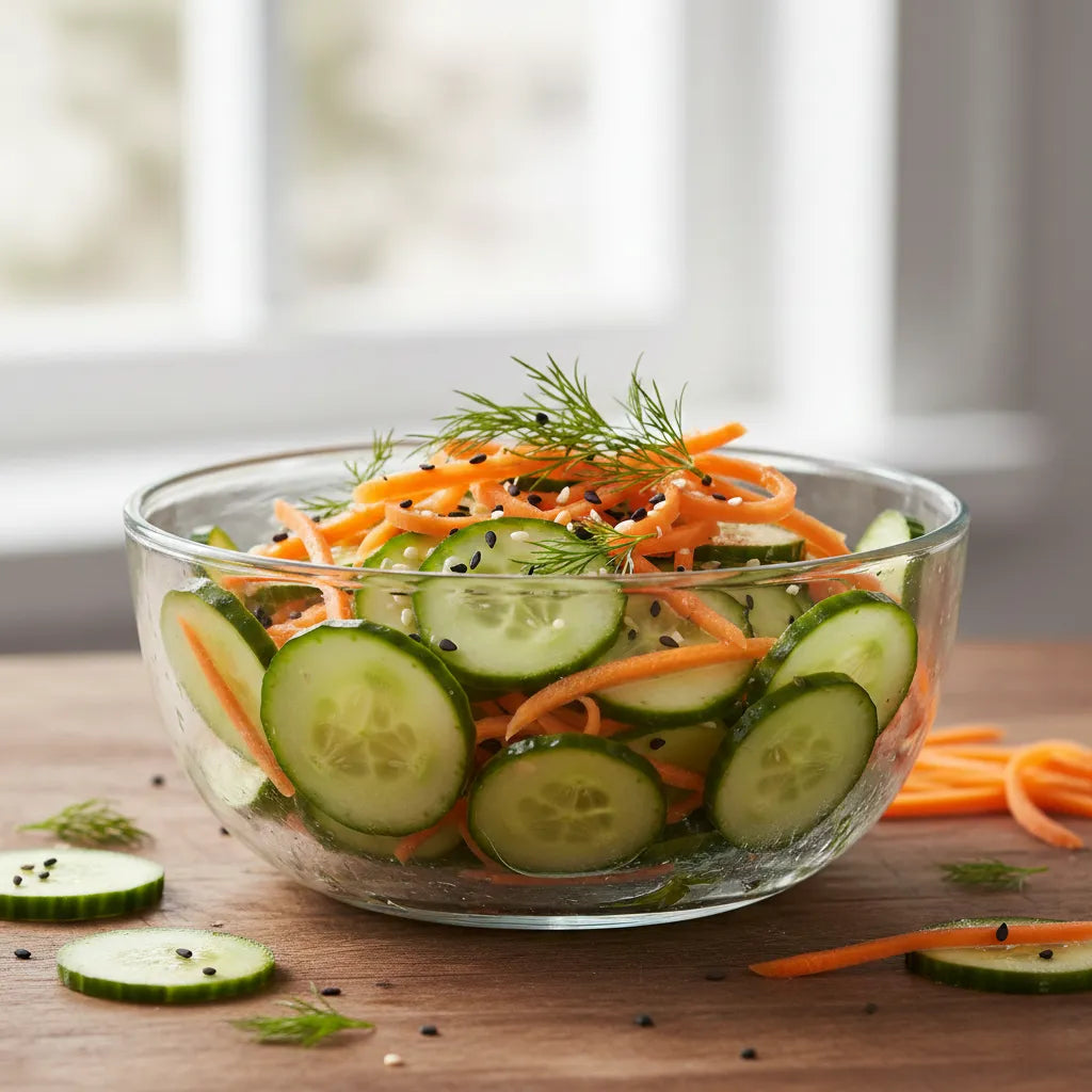 Cucumber Carrot Salad