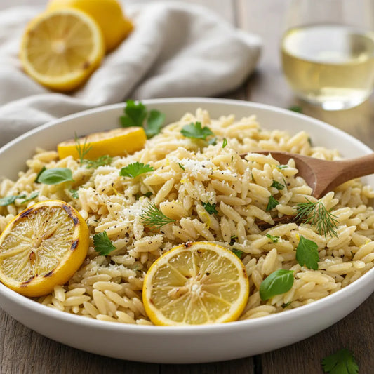 Lemon Parmesan Orzo