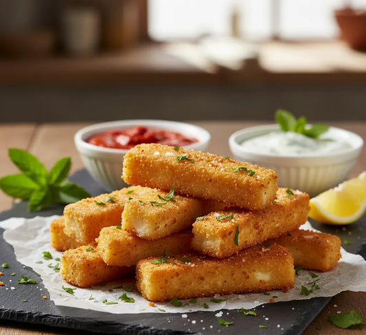 Crispy Halloumi Fries: Golden, Squeaky, Irresistible