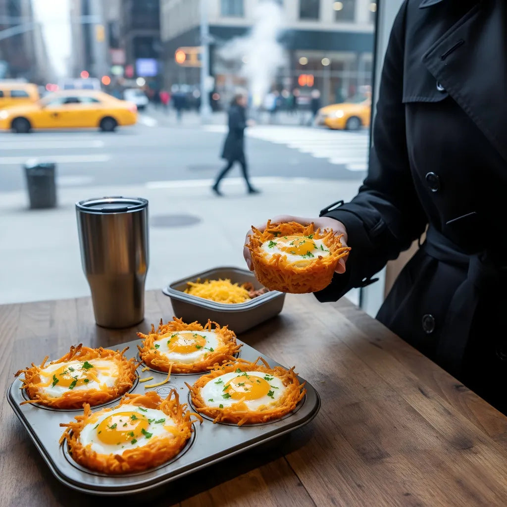 American Sweet Potato Egg &amp; Cheese Breakfast Cups