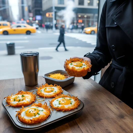 American Sweet Potato Egg &amp; Cheese Breakfast Cups