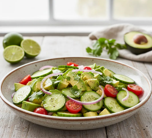 Cucumber Avocado Salad