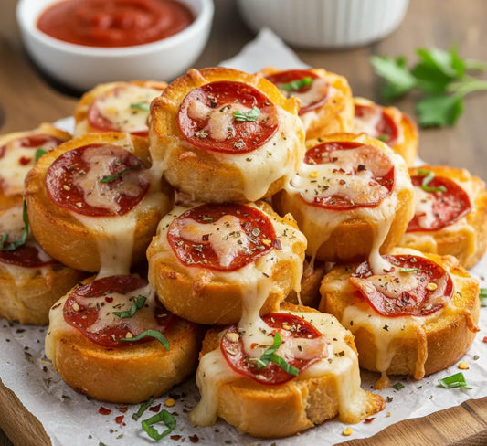 Garlic Bread Pizza Bites: Cheesy, Crispy, Party-Ready Perfection