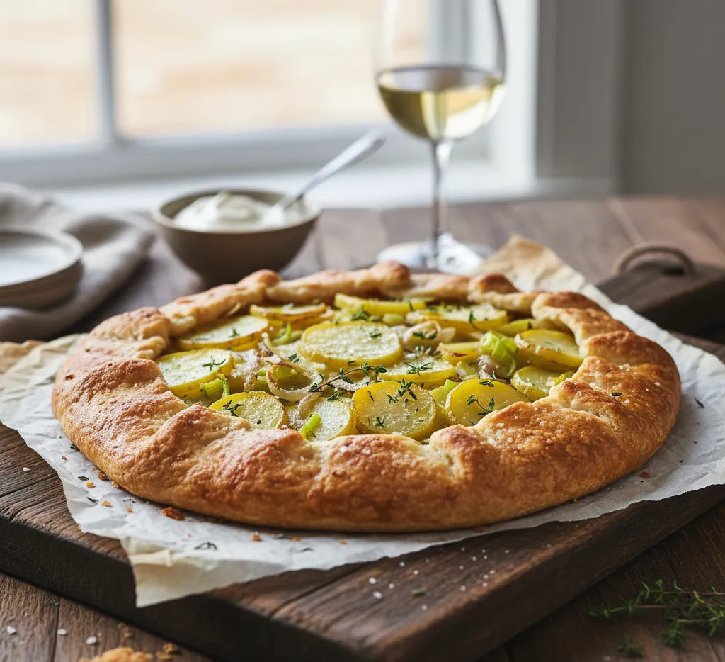 Potato Leek Galette: Rustic, Buttery, Crowd-Pleasing Perfection