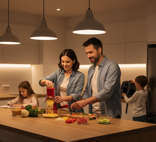 The Busy Parent’s Secret Weapon: Grate Cheese and Slice Veggies in Seconds