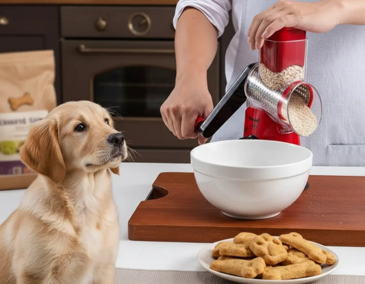 Geedel Rotary Cheese Grater: Pet Cookie Hack – Grind Oats, No Tired Arms!