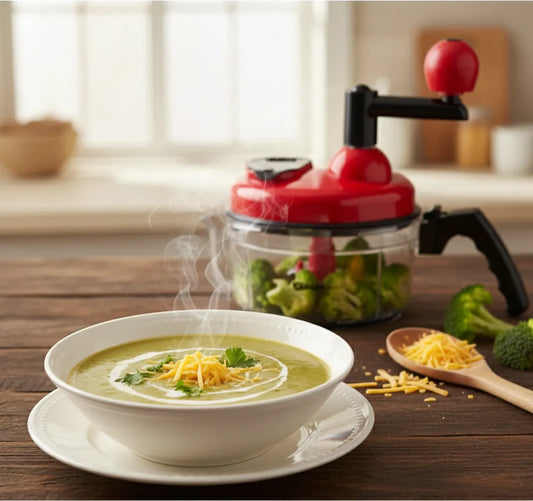 Creamy Broccoli Cheddar Soup