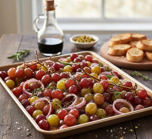 Balsamic Roasted Grapes: The 5-Minute Side That Steals the Show