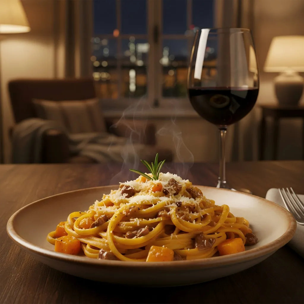 Northern Italian Pumpkin &amp; Chestnut Pasta