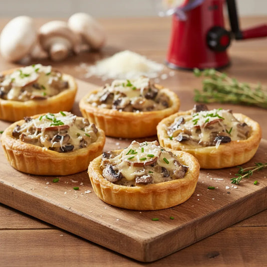Gruyère & Mushroom Tartlets