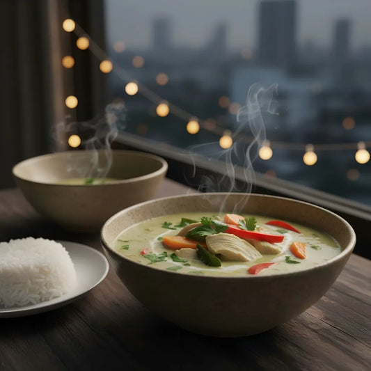 Thai Chicken Green Curry Soup