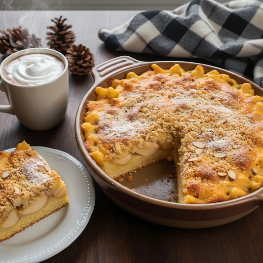 American Apple Cinnamon Crumb Cake