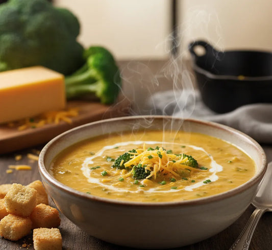 Broccoli Cheddar Soup: A Cozy, Creamy Delight