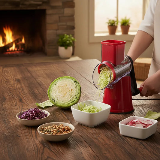 Cabbage Core 2026: Effortless Shredding with Geedel Rotary Cheese Grater