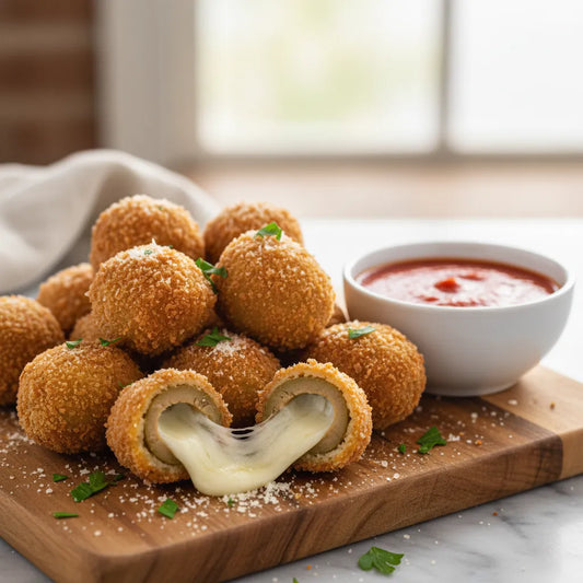 Crispy Provolone Stuffed Olives: Irresistible Party Bites