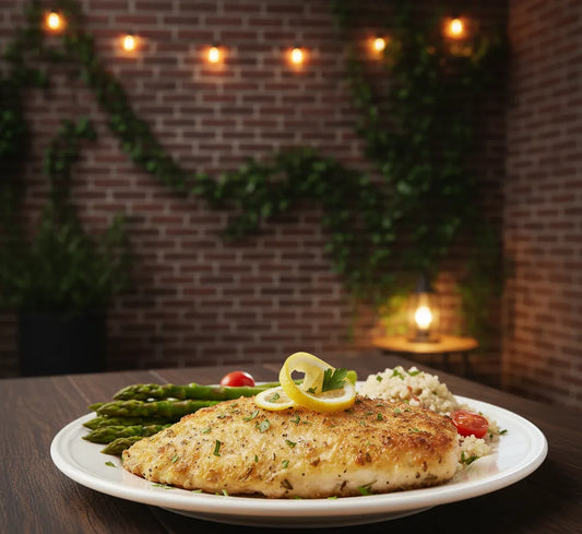 Parmesan Crusted Tilapia: Crispy, Golden, Lemon-Kissed Perfection