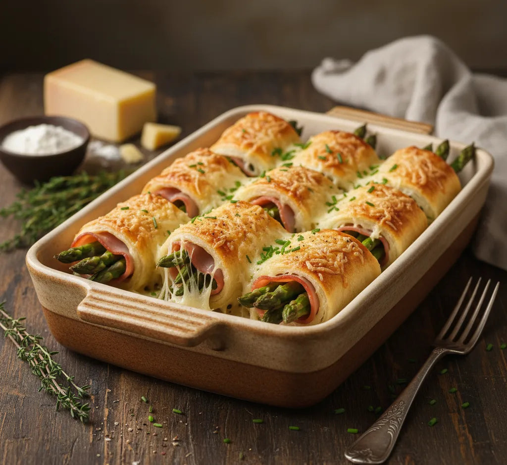 Cheesy Asparagus Rolls: A Crispy and Savory Delight