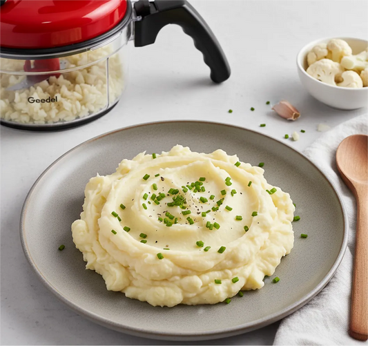 Creamy Cauliflower 'Faux' Mashed Potatoes