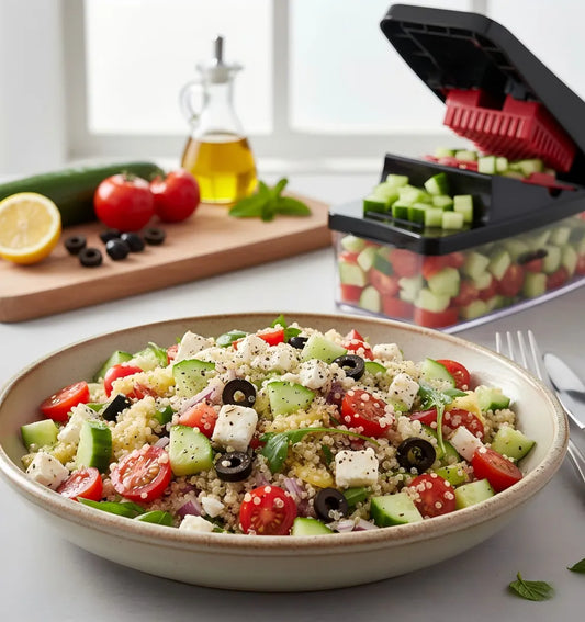 Mediterranean Quinoa Salad: Fresh, Crunchy, No-Fuss