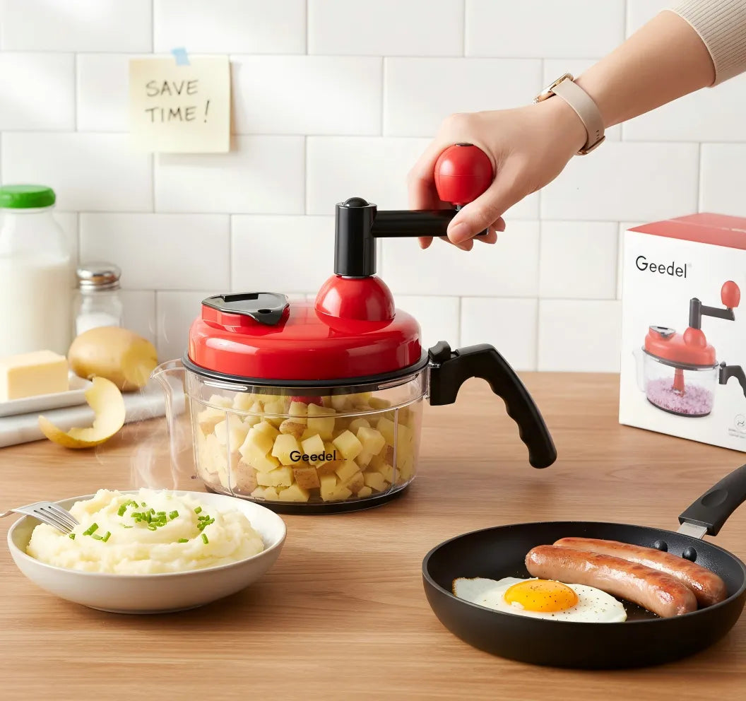 A Lifesaver for Workers' Mornings: American Sausage & Mashed Potatoes
