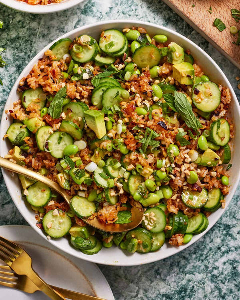 Crispy Rice Salad Recipe