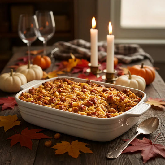 Stuffing with Sausage and Apples