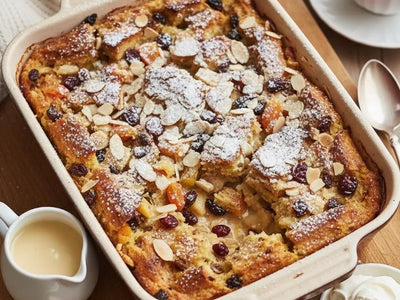 German Stollen Bread Pudding